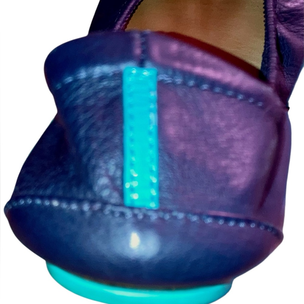 Tieks California Navy Leather Ballet Flats. Size 8. - Picture 9 of 15